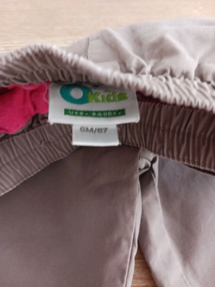 Ensemble été fille kaki 6 mois Vertbaudet - photo numéro 3