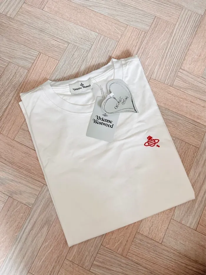 👕T-shirt Vivienne Westwood – Sprayorb Classic (L) 100% coton biologique