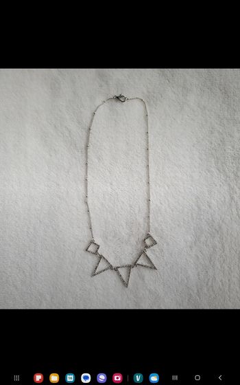 Collier argenté