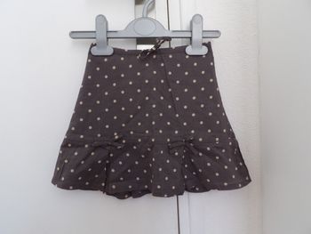 Jupe à pois - sergent Major- 23 mois