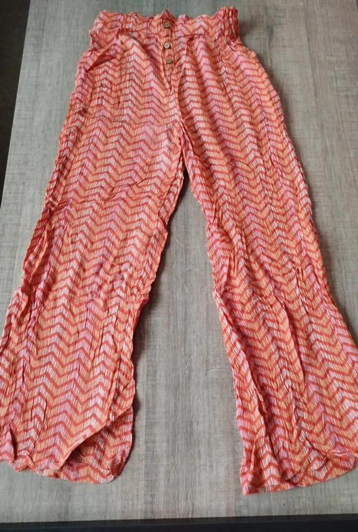 Pantalon fluide été Kiabi 10 ans