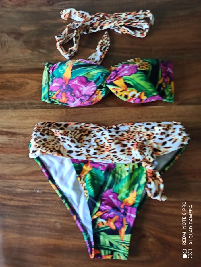 Maillot de Bain Femme 2 pièces Taille 38
