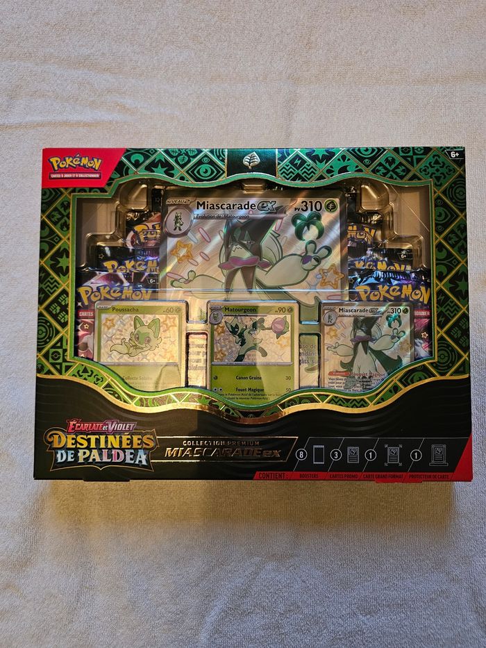 Lot coffrets ex destinée de paldea - photo numéro 2
