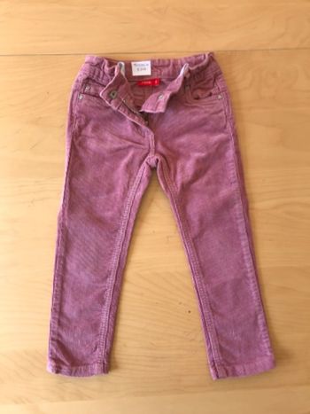 Pantalon velours 3 ans Tissaia