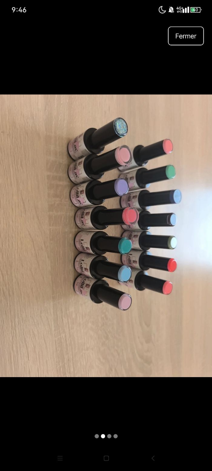 Lot vernis semi permanent - photo numéro 2