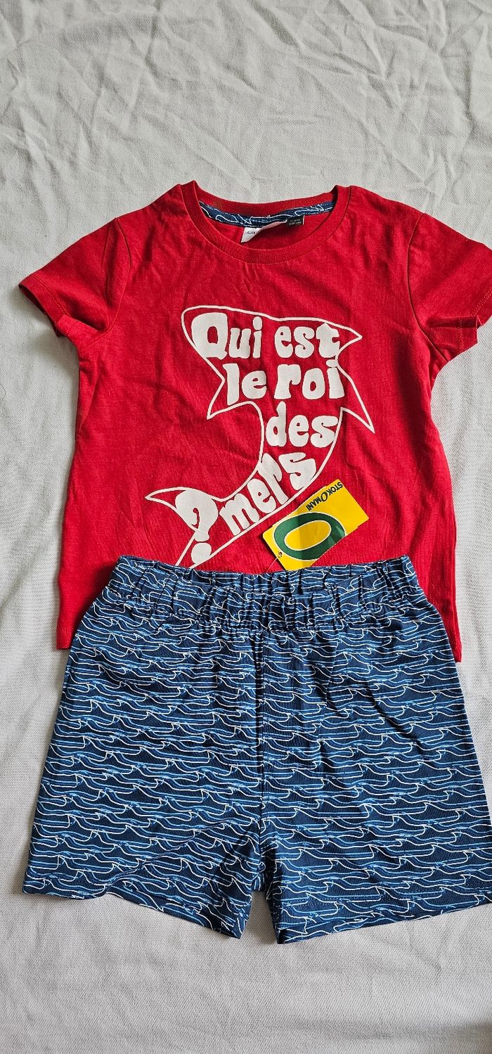 Pyjama deux pièces enfant 6 ans Neuf - photo numéro 2