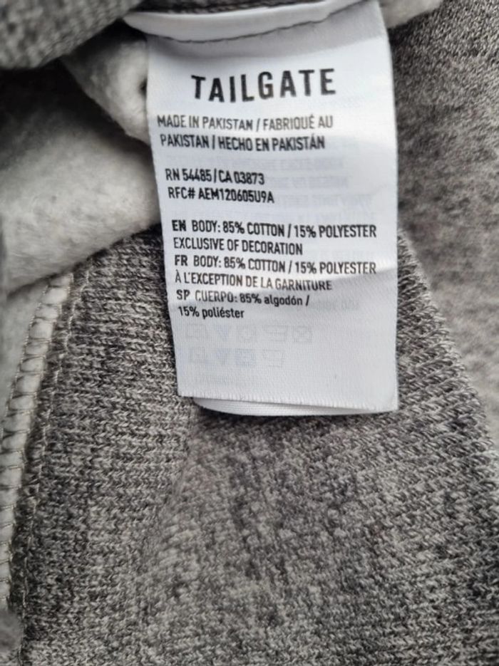 Pull universitaire Ohio State gris à capuche, S Hommes - photo numéro 7