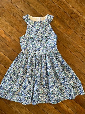 Robe liberty Jacadi 10 ans neuve