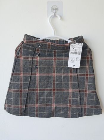 Jupe écossaise hiver 6 ans neuve