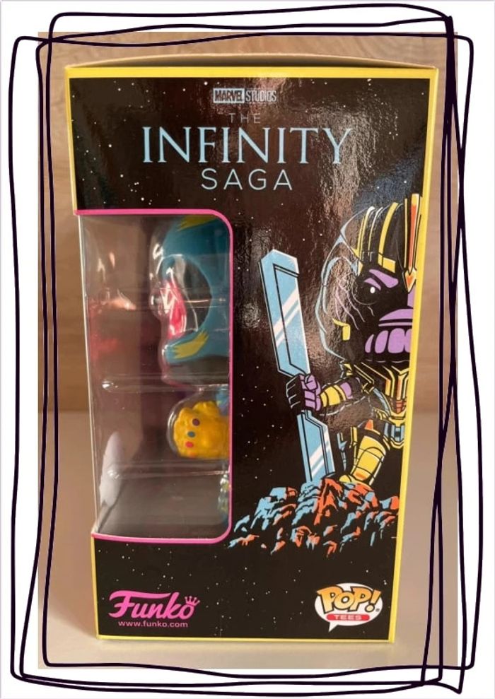 Funko pop thanos + t-shirt taille M - photo numéro 4