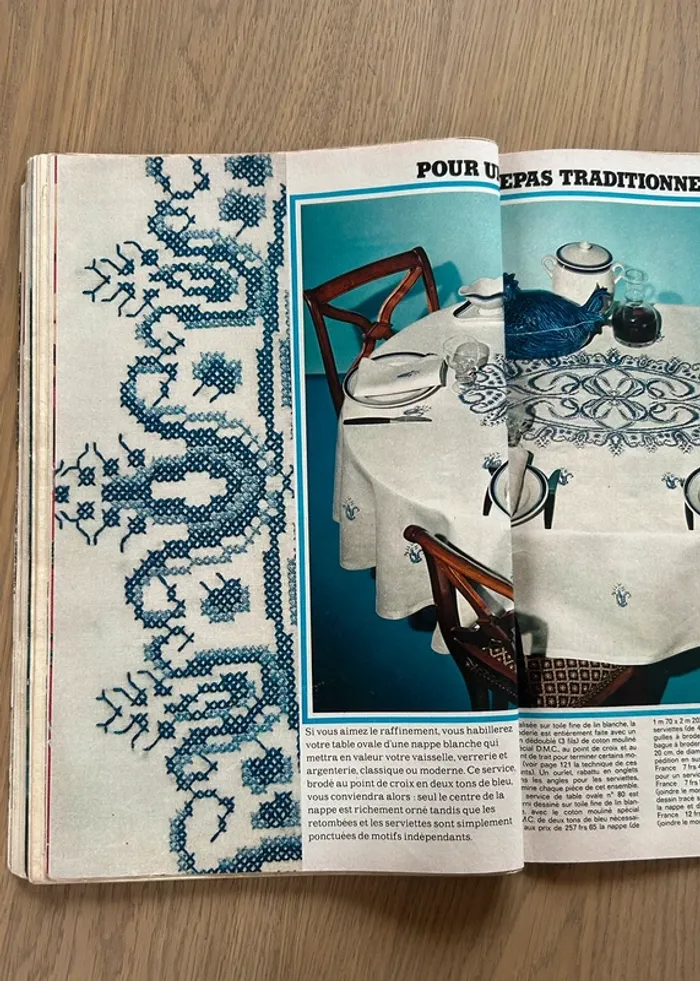 Modes & Travaux n°891 – Février 1975 – Vintage couture, tricot & broderie - photo numéro 5