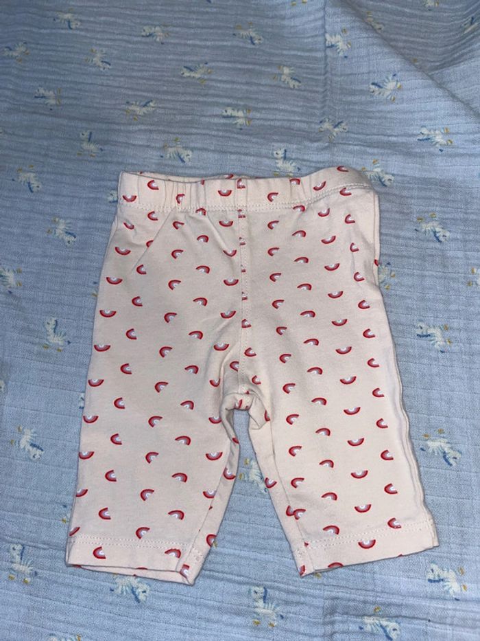 Ensemble body et legging short 6 mois 68 cm - photo numéro 4