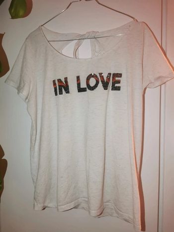 T-shirt blanc Grain de Malice