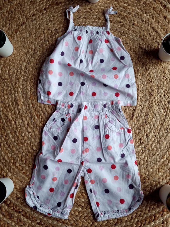 Ensemble fille 9 mois - photo numéro 2