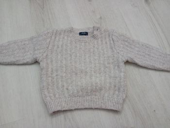 Pull en laine 3 mois