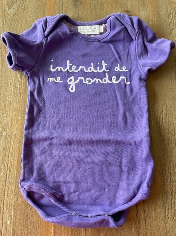 Body interdit de me gronder