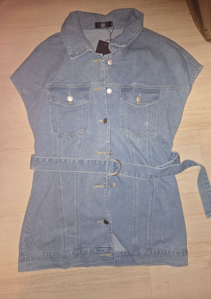 Veste en jean neuve taille m
