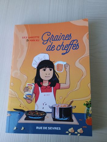 Livre bd graines de cheffes