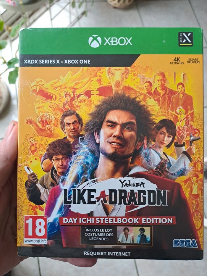 Jeu xbox like à dragon 🐉