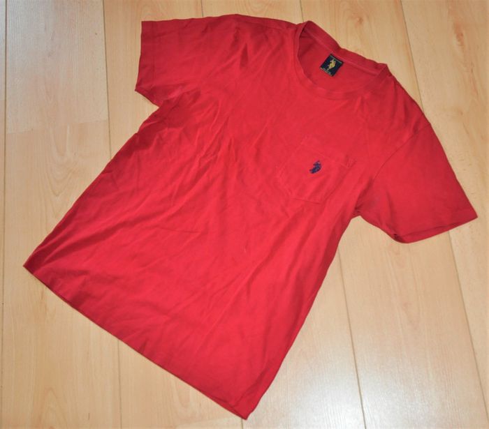 US Polo Assn t shirt rouge t.S tb état - photo numéro 3