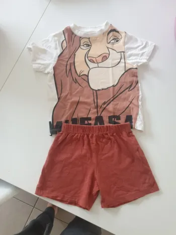 Pijama short mufasa