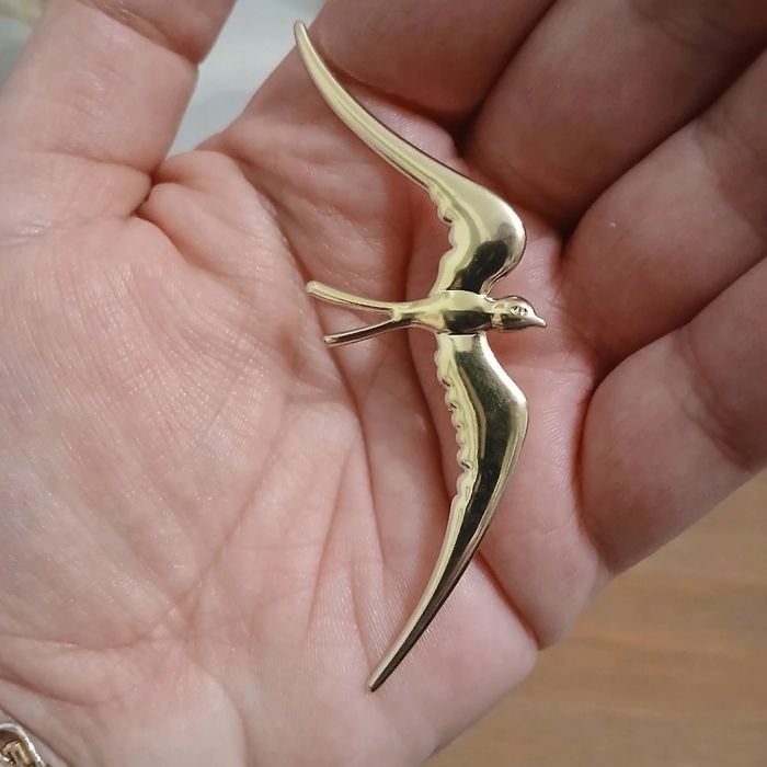 Broche hirondelle - photo numéro 2