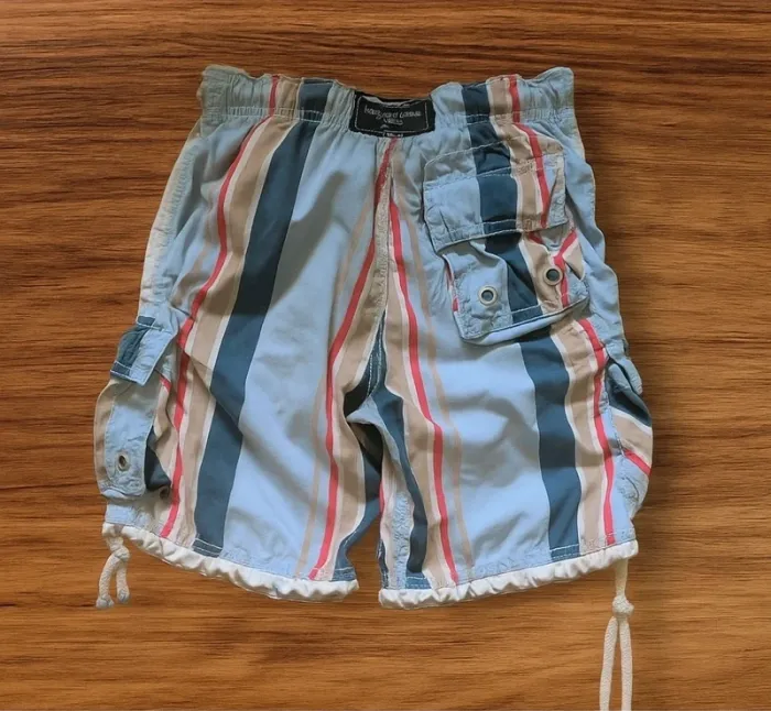 Short garçon 6 ans Riverwood - Rayé multicolore - photo numéro 2