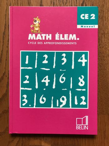 Mathématiques CE2 - manuel de l’élève