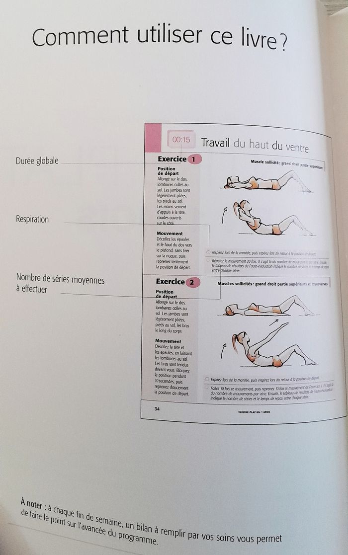 ventre plat en un mois programme complet exercices simples 15 min par jour - photo numéro 5