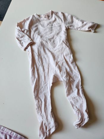 Pyjama en coton 9 mois
