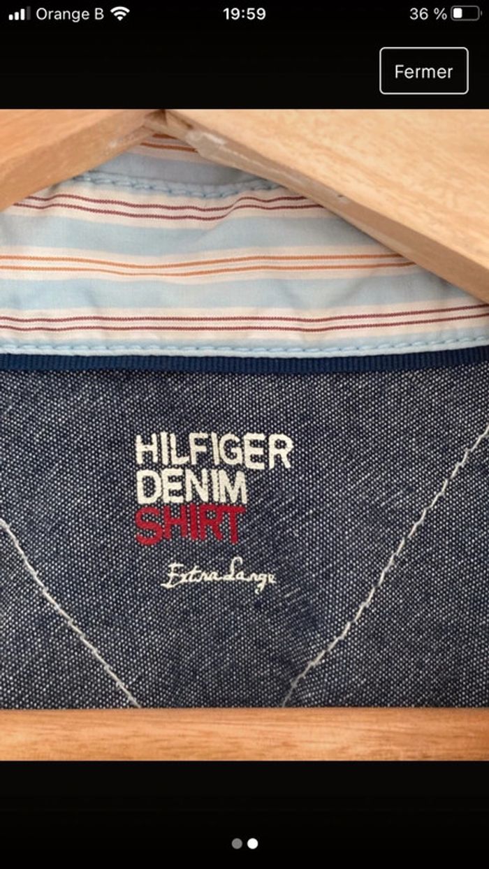 Chemise Hilfiger Xl - photo numéro 2