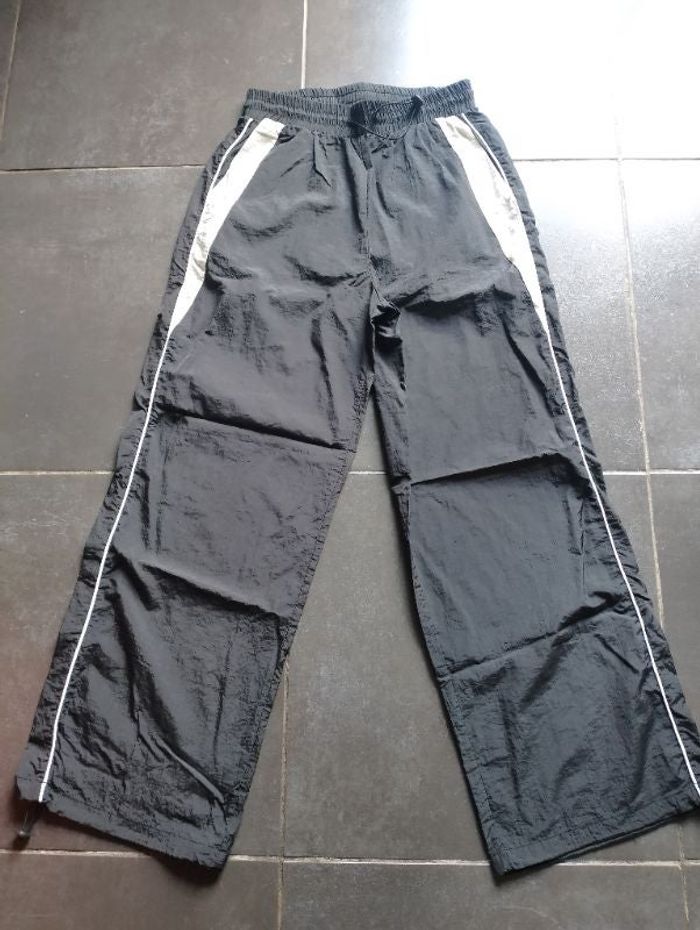 Pantalon noir parachute Temu
