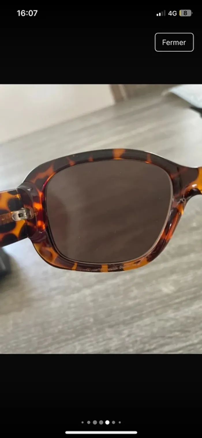 Superbe lot de 2 paires de lunettes de soleil fantaisie neuves - photo numéro 7