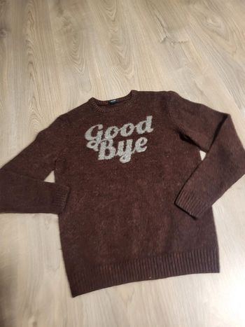 Pull chaud good bye homme m kiabi