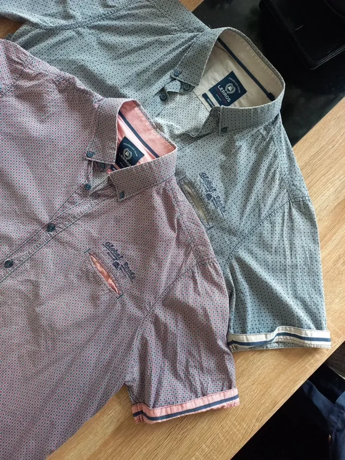 Lot 2 Chemises homme T.L - photo numéro 13