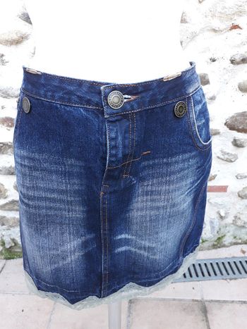Mini-jupe en jean