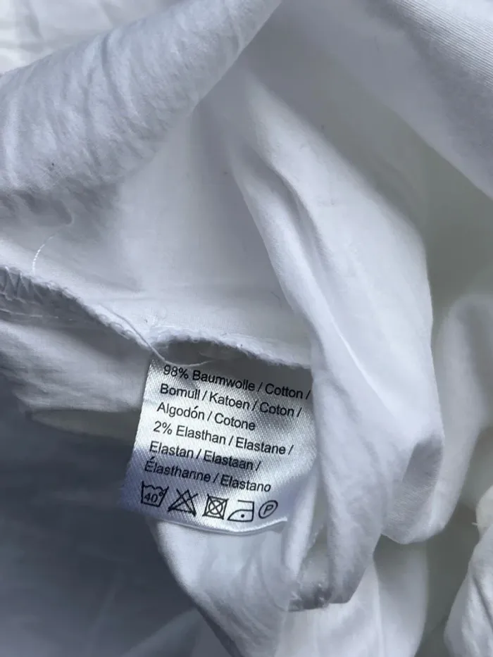 🤍 Chemise blanche à manches 3/4 - Taille 38 🤍 - photo numéro 4