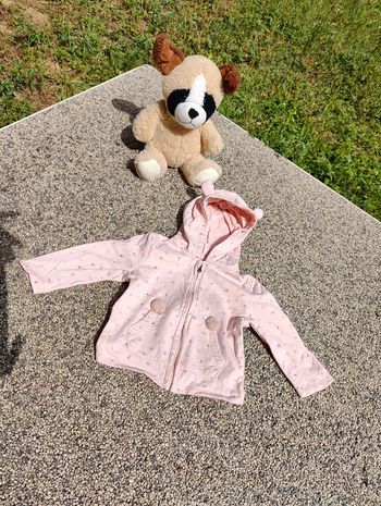 Gilet rose Kiabi 12 mois neuf