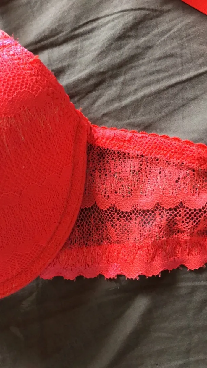 Soutien gorge corail - photo numéro 2