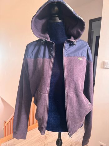 Sweet à capuche Lacoste