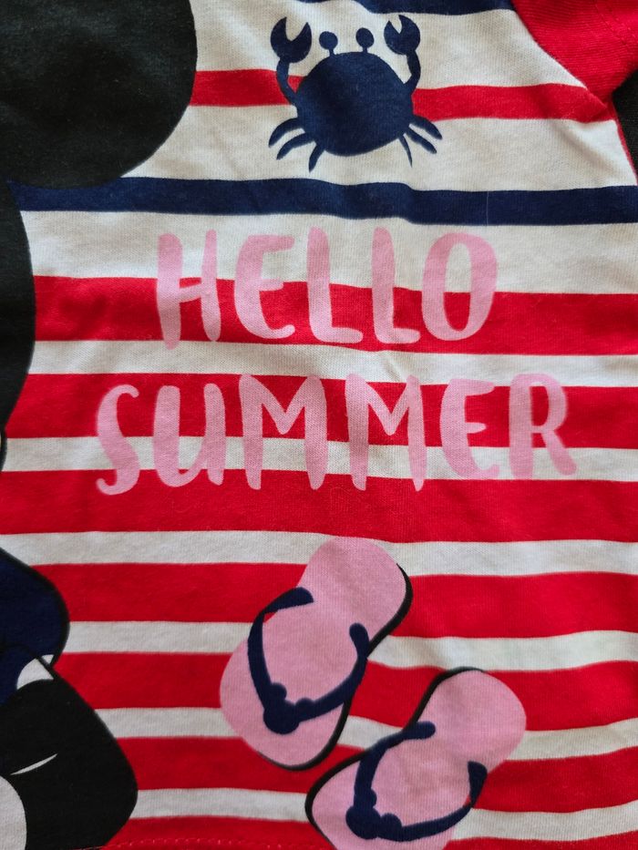 T-shirt minnie 6mois - photo numéro 3