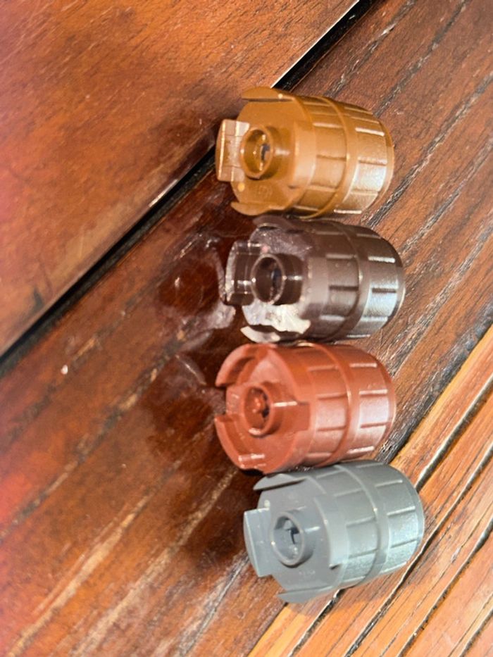 4 Lego Container, Barrel 2 x 2 x 2 ref 2489 - photo numéro 4