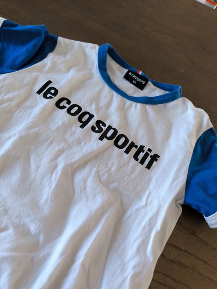 T-shirt manches courtes coq sportif - photo numéro 3