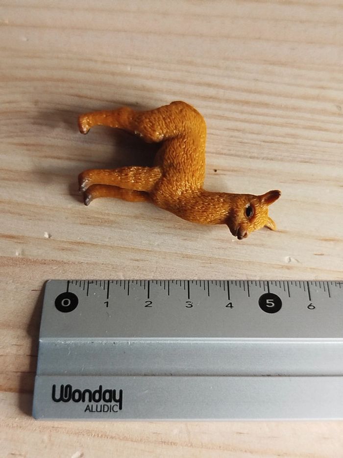 Schleich jeune lama marron Figurine animal d'Amérique du sud - photo numéro 5