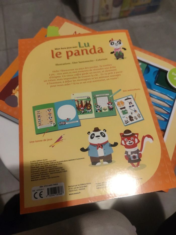 Ma valisette d'activité avec lu le panda - photo numéro 3