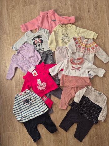 Lot vêtements fille 