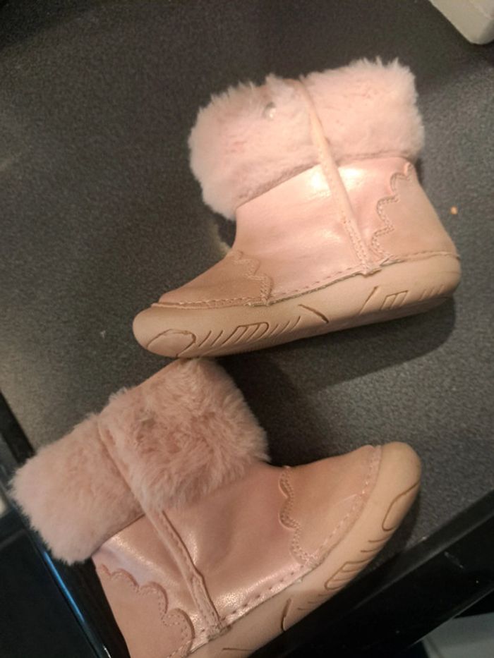 Bottine rose 22