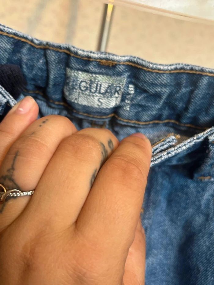Jeans regulars taille 36 marque kiabi - photo numéro 3