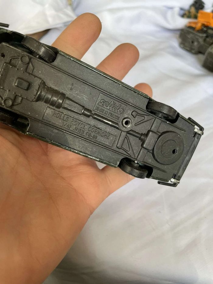 Voiture Rolls-Royce Corniche Solido Made in France - photo numéro 8