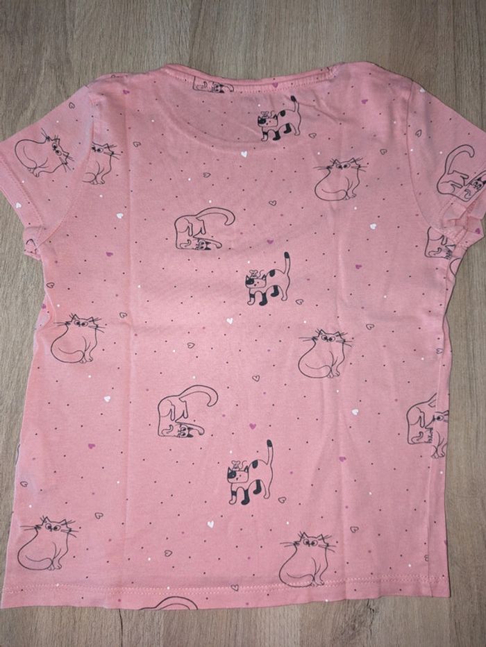 Tee shirt kiabi 8 ans rose - photo numéro 2